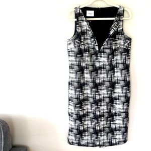 COPY - Akris Punto, Black and White dress, size 10